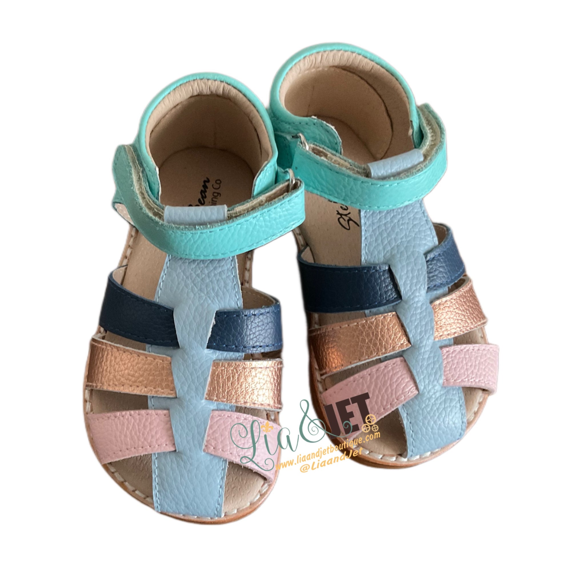 Stella- Color block sandals